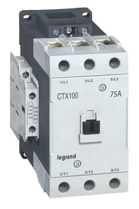 Контактор Legrand CTX-3 3P 75А 2НО 2HЗ ~415В 416189