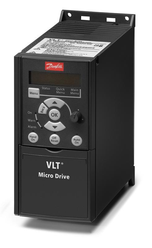 Преобразователь частотный VLT Micro Drive FC 51 2.2кВт (380-480 3ф) без панели оператора Danfoss 132F0022